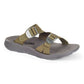 Men's Redway Slide Sandal 3/4 Angle View on a white background.