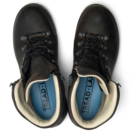 Arch supports for feet in hiking boots
