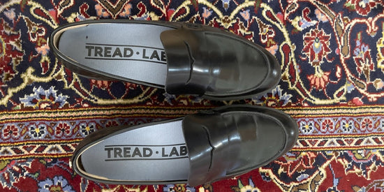 Woman's Penny Loafers with Tread Labs insoles inside