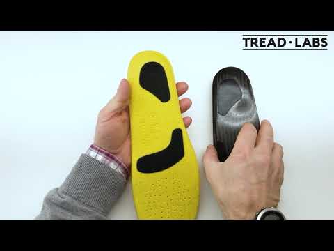 Dash orthopedic shoe insoles from Tread Labs